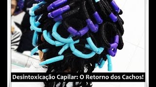 TÉCNICA PARA TIRAR ESCOVA PROGRESSIVA E VOLTAR AOS CACHOS  TRANSIÇÃO CAPILAR [upl. by Yelrebmyk]