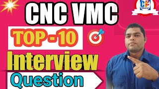 CNC VMC Top 10 Interviews Questions interview Questions in Hindi  CNC VMC Interview Questionscnc [upl. by Varipapa]