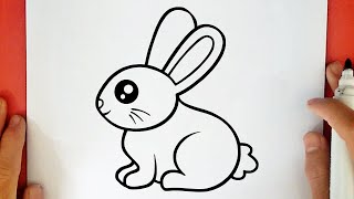 COMMENT DESSINER UN LAPIN KAWAII [upl. by Haskell]