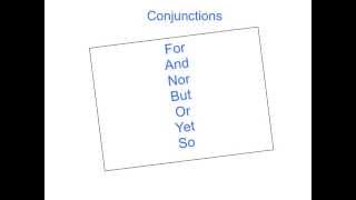 Coordinating Conjunctions FANBOYS [upl. by Amelie]