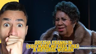 Aretha Franklin  You Make Me Feel Like A Natural Woman REACTION Live at Kennedy Center Honors [upl. by Anyat989]