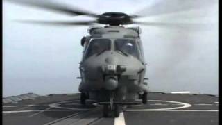 NH90 in Naval role including ship landings [upl. by Erline658]