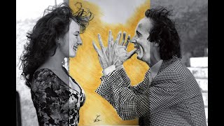 Disegnando Roberto Benigni e Nicoletta Braschi  Timelapse realistic drawing [upl. by Broddy6]