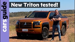 Mitsubishi Triton 2024 review New diesel 4x4 and 4x2 L200 ute targets Toyota HiLux and Isuzu DMax [upl. by Okoyik]