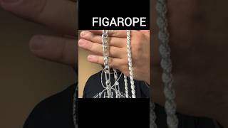 Combining a rope chain and a figaro chain FIGAROPE [upl. by Atinwahs]