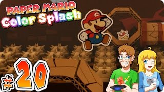 Paper Mario Color Splash Gameplay Walkthrough Part 20 Kiwano Temple of Errors HD [upl. by Irak730]