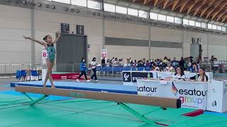 Nazionali ginnastica artistica 2022 trave e volteggio [upl. by Shelly]