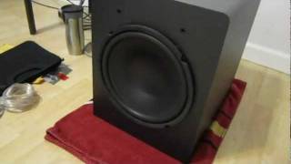 Velodyne VX11 Subwoofer Excursion Bass test VX11 VX 11 [upl. by Henebry]