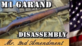 M1 Garand Disassembly [upl. by Adalie]