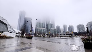 Toronto walk 4k 🇨🇦  Downtown Attractions [upl. by Alliehs]