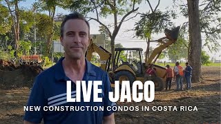 Live Jaco Development in Jaco Beach Costa Rica [upl. by Arihsay]