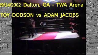 Toy Dodson vs Adam Jacobs 23 Falls match [upl. by Jurkoic]