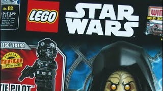 REVIEW Magazine Lego Star Wars  Du Mois Doctobre pilote tie [upl. by Julio]