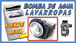 Repararación de lavarropas Perdida de agua en bomba de lavarropas NO lo tires por esto [upl. by Ysteb]