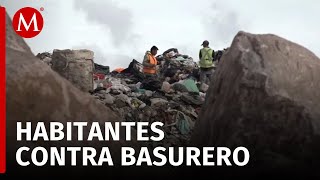 Vecinos exigen la CLAUSURA de basurero del Huixmí en Pachuca Hidalgo [upl. by Elimay449]