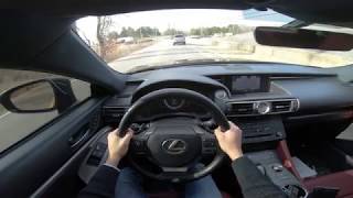 POV LEXUS RC300 FSPORT AWD [upl. by Steffane]