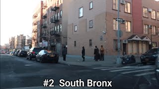 NEW YORK CITYS TOP 5 MOST DANGEROUS HOODS [upl. by Innis]