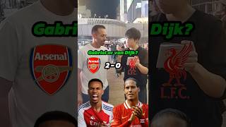 Arsenal vs Liverpool arsenal liverpool premierleague football interview salah [upl. by Hadria]