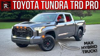 The 2024 Toyota Tundra TRD Pro Is A Likably Flawed Electrified GoAnywhere Truck [upl. by Genevra]