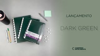 Conheça o Lançamento Dark Green Caderno Dark Green Ideal para Quem Ama Design e Praticidade [upl. by Lehcor]