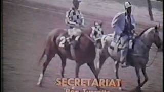 SECRETARIAT  1973 Belmont Stakes  Part 3 CBS [upl. by Settle]