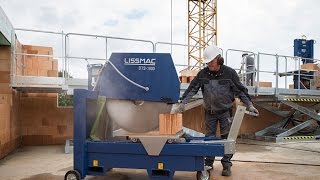 Masonry Saw LISSMAC DTS 7001000 en [upl. by Andrey]