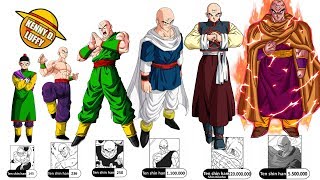 Todos Los NIVELES De PODER De TENSHINHAN Hasta Dragon Ball Super  EXPLICACIÓN COMPLETA [upl. by Camey]