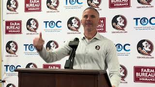 Mike Norvell Monday Press Conference Team handling staff changes hiring process recruiting focus [upl. by Hoem721]