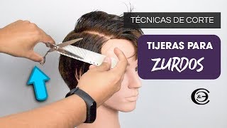 Como cortar cabello  Tijeras para Zurdo [upl. by Akiram]