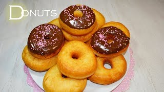 Receta fácil DONAS esponjosas ROSQUILLAS [upl. by Letnuahs]