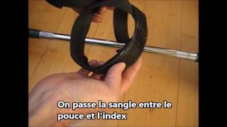 Comment mettre des sangles de tirage en musculation Trois astuces [upl. by Ahsatan]