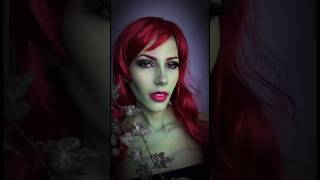 Poison Ivy🌱 makeup makeupartist halloween halloweencostume makeuptutorial poisonivy [upl. by Aeneg]