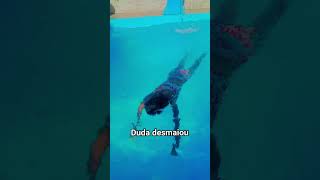 Duda desmaiou na piscina comedia shorts [upl. by Eiznikam]