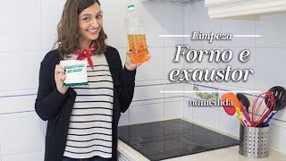 Como limpar forno e exaustor usando bicarbonato e vinagre [upl. by Echikson882]