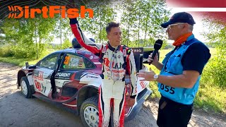 Saturday Start Interviews  WRC Rally Latvia 2024 [upl. by Mohkos]