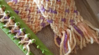 loom knitting videos [upl. by Nalek]