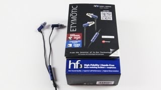 Etymotic hf3 InEar Headphone Review [upl. by Nais792]