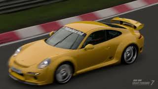 Playstation5 Porsche Yellowbird Ruf RGT 42 II Outside  1Round Nordschleife long Track [upl. by Alysa]