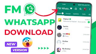 FM WhatsApp New Version Download Kaise Karen  FM WhatsApp Download New Version [upl. by Jezabel176]