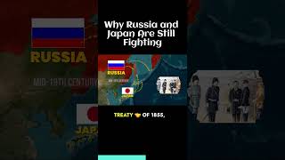 Why Russia and Japan Are Still Fighting Over These Islands history shorts [upl. by Hosfmann]