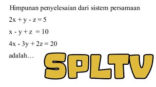 CARA MUDAH MENJAWAB SPLTV‼️ [upl. by Nyletak]