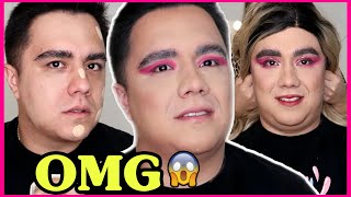 TRANSFORMACIÓN DE HOMBRE A MUJER maquillaje y outfit versión BUCHONA 🤭✨ [upl. by Ainegue]