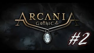 Zagrajmy w Arcania Gothic 4 CZ 2  Kolejne próby Gromara [upl. by Eachelle]