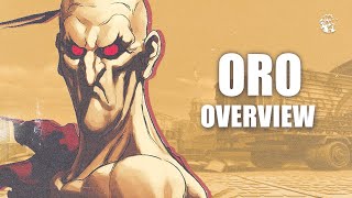 Oro Overview  Street Fighter III 3rd Strike 4K [upl. by Marvin884]