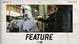 FEATURE  Derby County Womens 202425 Home Kit Arrives At The DCFCMegastore [upl. by Nyvrem]