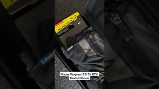 Macna Progress 20 RTX DL heated gloves unboxing [upl. by Orlosky]