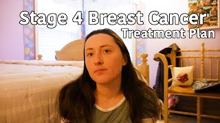 CANCER TREATMENT PLAN 2023 Stage 4 Breast Cancer with Bone Metastases  Samantha Lynn [upl. by Naig]