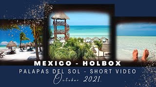 Mexico  HolboxPalapas del Sol Cabana Hotel Tour [upl. by Annahsal269]