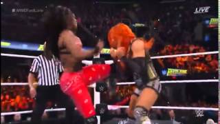 Fired Repeated Kicks to Becky Lynch [upl. by Tuddor]