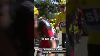 When Froome RAN up Mont Ventoux in 2016 shorts [upl. by Rozele169]